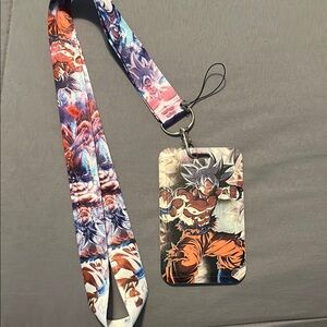 DBZ Dragon Ball Z anime - Lanyard and ID card holder
